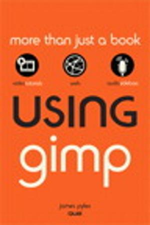 Book cover of Using GIMP