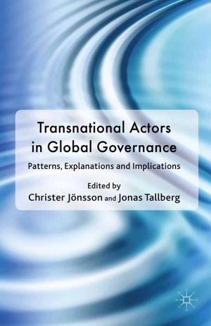 Cover of the book Transnational Actors in Global Governance by Stavroula Kalogeras