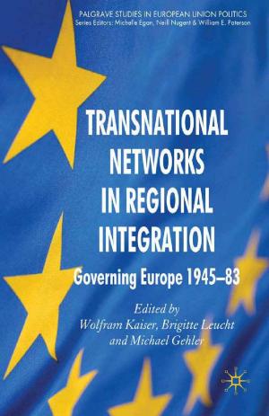 Cover of the book Transnational Networks in Regional Integration by J. Hoffmann, I. Coste-Manière