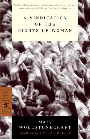 Cover of the book A Vindication of the Rights of Woman by Poppy Brite