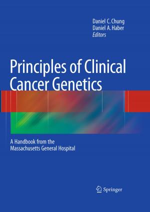 Cover of the book Principles of Clinical Cancer Genetics by Jens Nielsen, John Villadsen, Gunnar Lidén