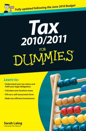 Cover of the book Tax 2010 / 2011 For Dummies by Bob Taylor