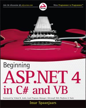 Cover of the book Beginning ASP.NET 4 by Immo E. Scheffler