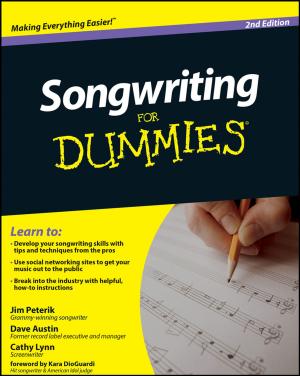 Cover of the book Songwriting For Dummies by Caroline A. Hastings, Joseph C. Torkildson, Anurag K. Agrawal