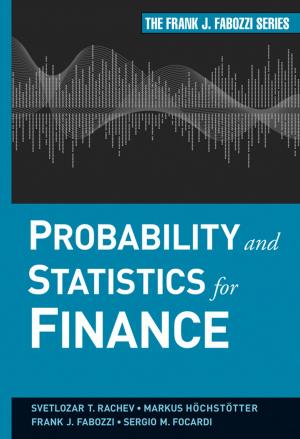 Book cover of Probability and Statistics for Finance