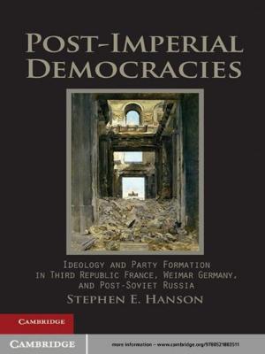 Cover of the book Post-Imperial Democracies by Janet M. Box-Steffensmeier, John R. Freeman, Matthew P. Hitt, Jon C. W. Pevehouse
