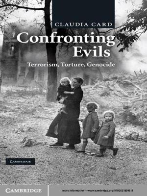 Cover of the book Confronting Evils by Professor Charles C. Camosy
