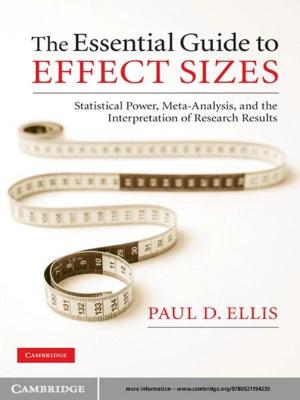 Cover of the book The Essential Guide to Effect Sizes by Giovanni Pratesi, Vanni Moggi Cecchi, Monica M. Grady