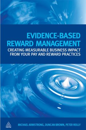 Book cover of Evidence-Based Reward Management