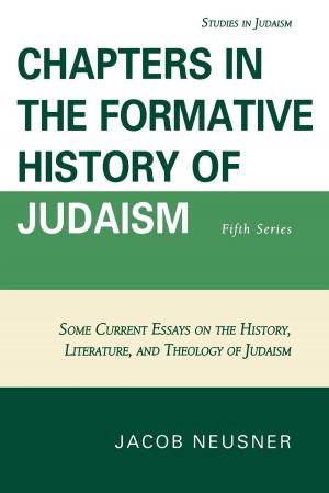 Book cover of Chapters in the Formative History of Judaism