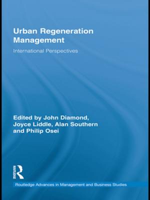 Cover of the book Urban Regeneration Management by A. Clutton-Brock, J. M. Robertson