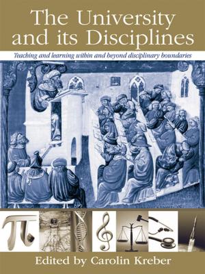 Cover of the book The University and its Disciplines by Danielle Hipkins
