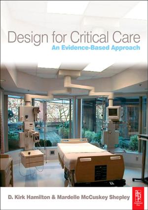 Cover of the book Design for Critical Care by Jon Stratton, Nabeel Zuberi