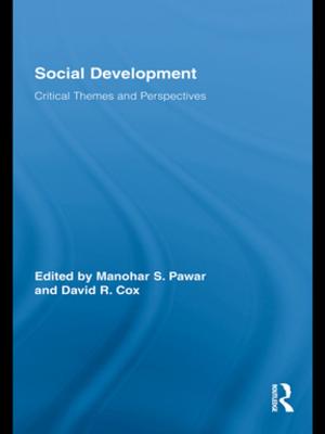 Cover of the book Social Development by Jack Bowen, Ronald S. Katz, Jeffrey R. Mitchell, Donald J. Polden, Richard Walden
