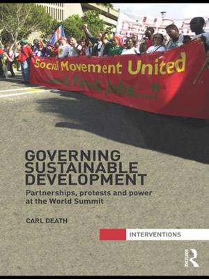 Cover of the book Governing Sustainable Development by Roy Lowe, Yoshihito Yasuhara