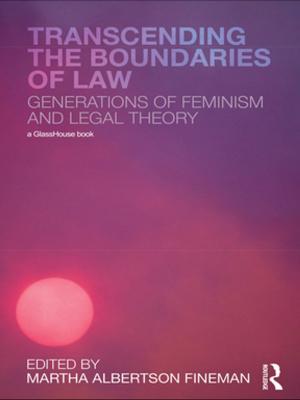 Cover of the book Transcending the Boundaries of Law by Laurie Ouellette