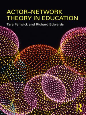 Book cover of Actor-Network Theory in Education