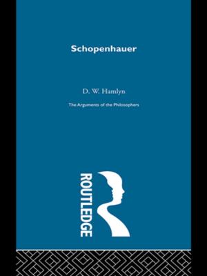 Cover of the book Schopenhauer-Arg Philosophers by Keith Ansell-Pearson, Alan D. Schrift