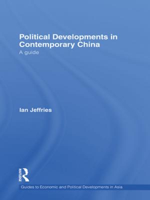 Book cover of Political Developments in Contemporary China