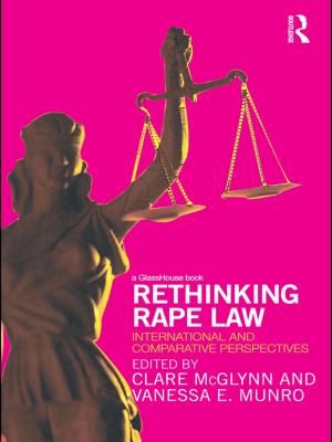 Cover of the book Rethinking Rape Law by Evgeny Pashukanis