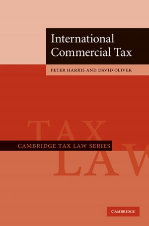 Cover of the book International Commercial Tax by Mahon Murphy