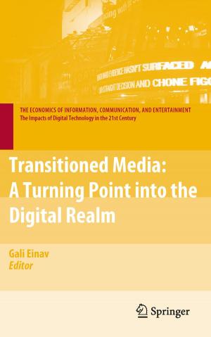 Cover of the book Transitioned Media by Maria Vanina Martinez, Cristian Molinaro, V.S. Subrahmanian, Leila Amgoud