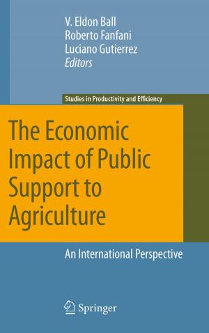 Cover of the book The Economic Impact of Public Support to Agriculture by Ana M. Barbancho, Isabel Barbancho, Lorenzo J. Tardón, Emilio Molina