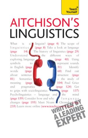 Cover of the book Aitchison's Linguistics by Angela Saini