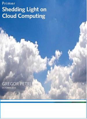 Cover of the book Shedding Light on Cloud Computing by Mohammed Azizuddin Aamer