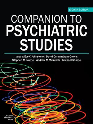 Cover of the book Companion to Psychiatric Studies E-Book by 