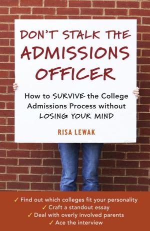 Book cover of Don't Stalk the Admissions Officer