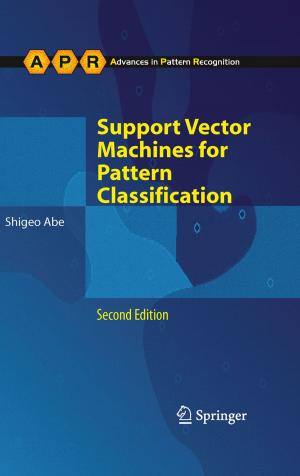 Cover of the book Support Vector Machines for Pattern Classification by Matthias Paneth, Peter Goldstraw, Barbara E. Hyams