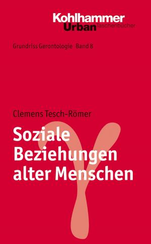 Book cover of Soziale Beziehungen alter Menschen