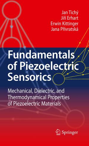 Cover of the book Fundamentals of Piezoelectric Sensorics by Ricardo Insausti, Sandra Cebada-Sánchez, Pilar Marcos