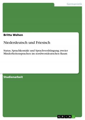 Cover of the book Niederdeutsch und Friesisch by Annegret Vogel