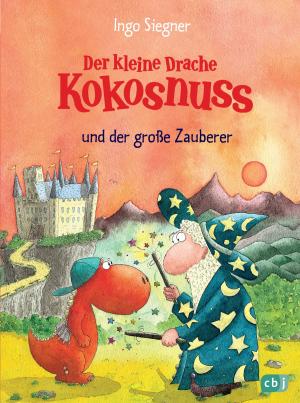 Book cover of Der kleine Drache Kokosnuss und der große Zauberer