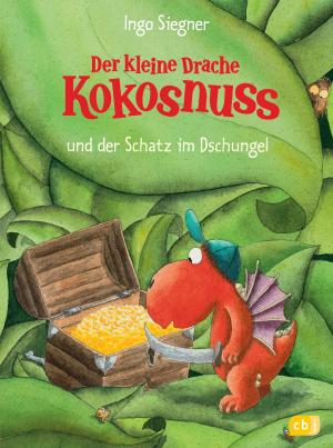 Book cover of Der kleine Drache Kokosnuss und der Schatz im Dschungel