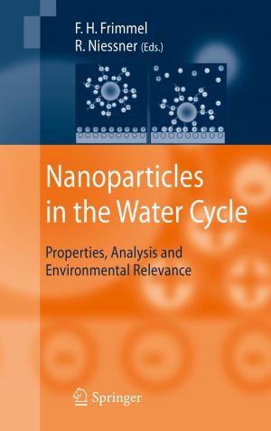 Cover of the book Nanoparticles in the Water Cycle by JF Pimentel
