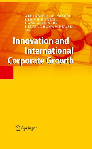 Cover of the book Innovation and International Corporate Growth by Hanyun Huang