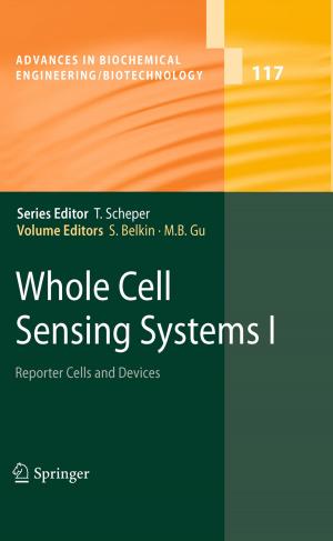 Cover of the book Whole Cell Sensing Systems I by Chiara Buratti, Marco Martalo', Roberto Verdone, Gianluigi Ferrari