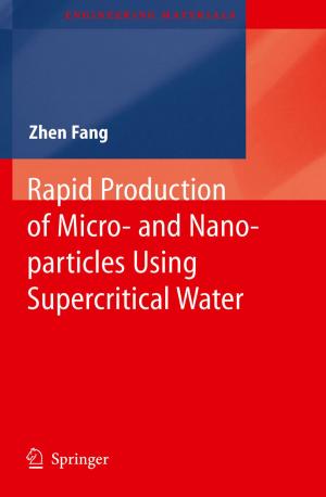 Cover of the book Rapid Production of Micro- and Nano-particles Using Supercritical Water by Christian Hebbauer