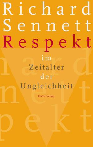 Book cover of Respekt im Zeitalter der Ungleichheit