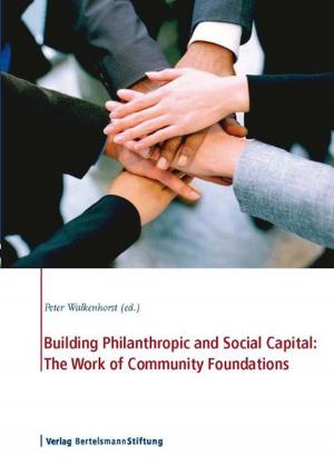 Cover of the book Building Philanthropic and Social Capital: The Work of Community Foundations by Raingard Knauer, Benedikt Sturzenhecker, Rüdiger Hansen