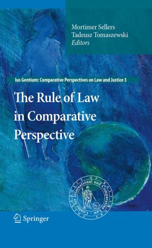 Cover of the book The Rule of Law in Comparative Perspective by D. Tucker