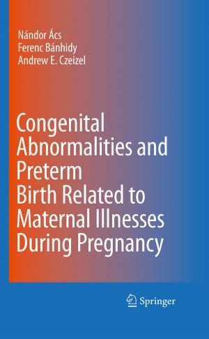 Cover of the book Congenital Abnormalities and Preterm Birth Related to Maternal Illnesses During Pregnancy by Erich E.H. Loewy