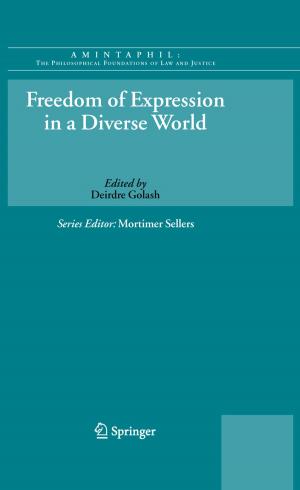 Cover of the book Freedom of Expression in a Diverse World by 