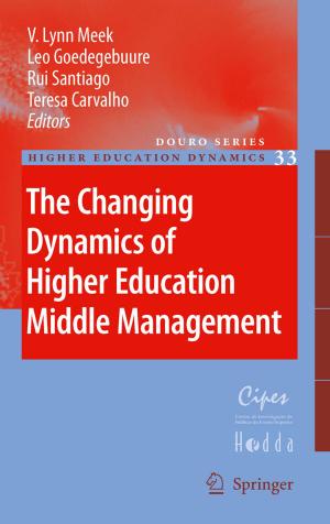 Cover of the book The Changing Dynamics of Higher Education Middle Management by Anton Abraham Cense, E.M. Uhlenbeck