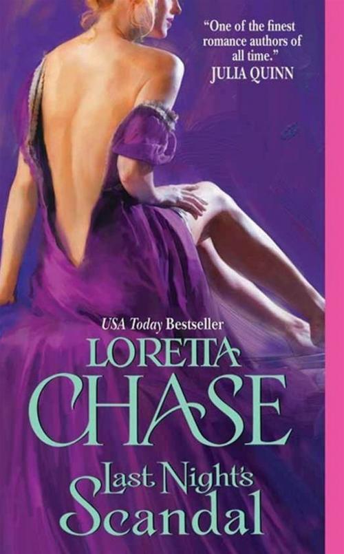 Cover of the book Last Night's Scandal by Loretta Chase, HarperCollins e-books
