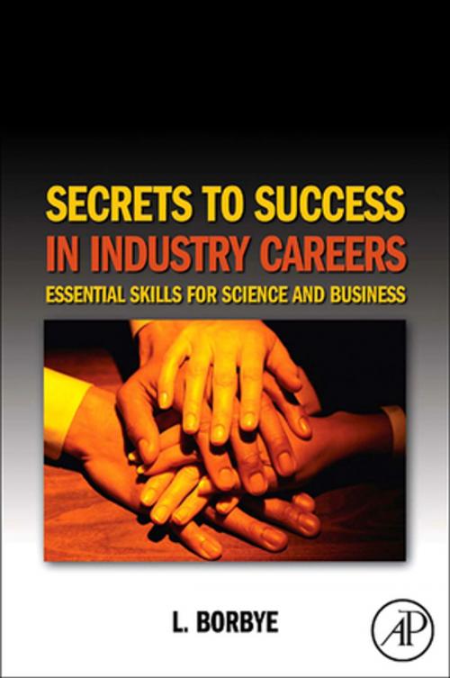 Cover of the book Secrets to Success in Industry Careers by L. Borbye, Elsevier Science
