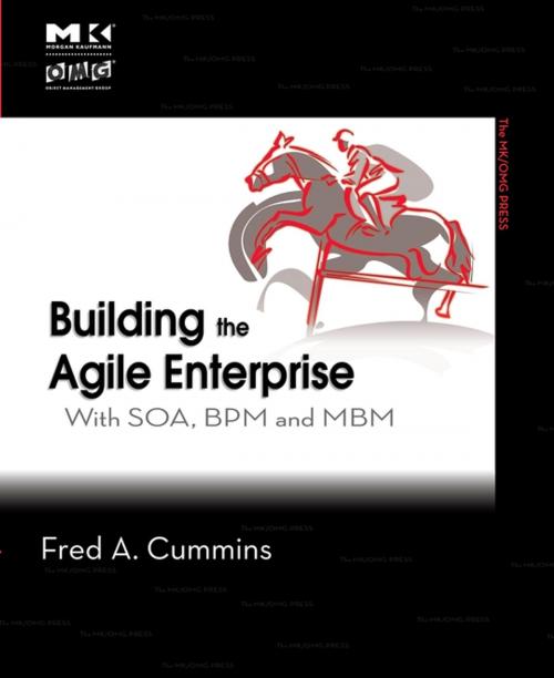 Cover of the book Building the Agile Enterprise by Fred A. Cummins, Elsevier Science
